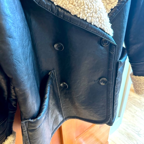 Free People Kaja Vegan Bonded Peacoat - Picture 11 of 16